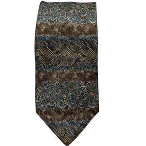 Cambridge Vintage Paisley Silk Tie